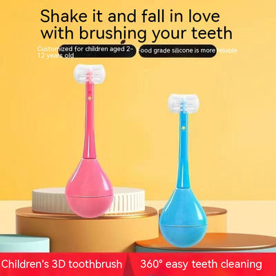 Three-sided kids Toothbrush